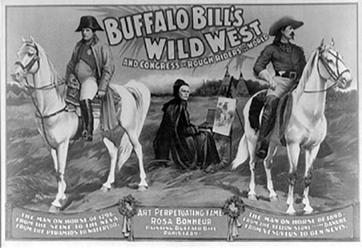 Buffalo Bill's Wild West Congress of Rough Riders, poster c.1890 – Library of Congress